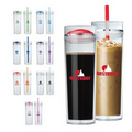 16 oz. Double Lid Hot / Cold Tumbler